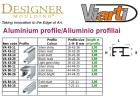 Aliuminium profiles 2/3
