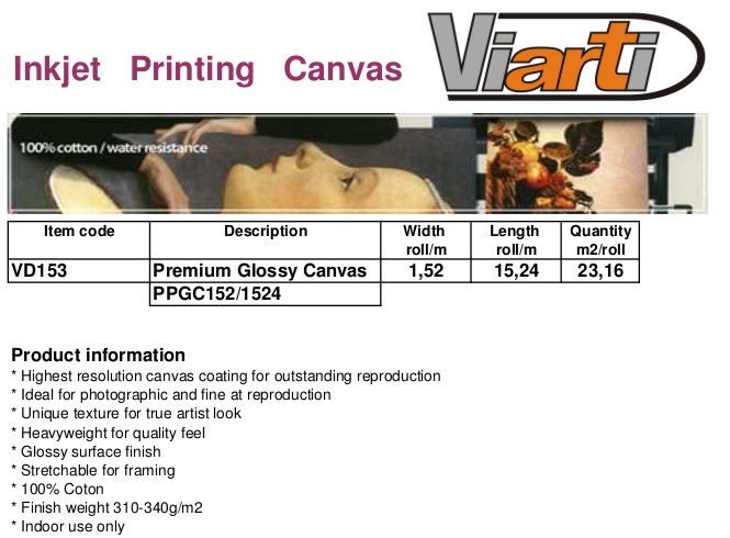 Printing canvas 1/2