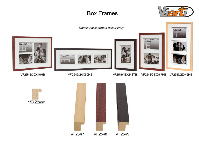 Box frames 1/2